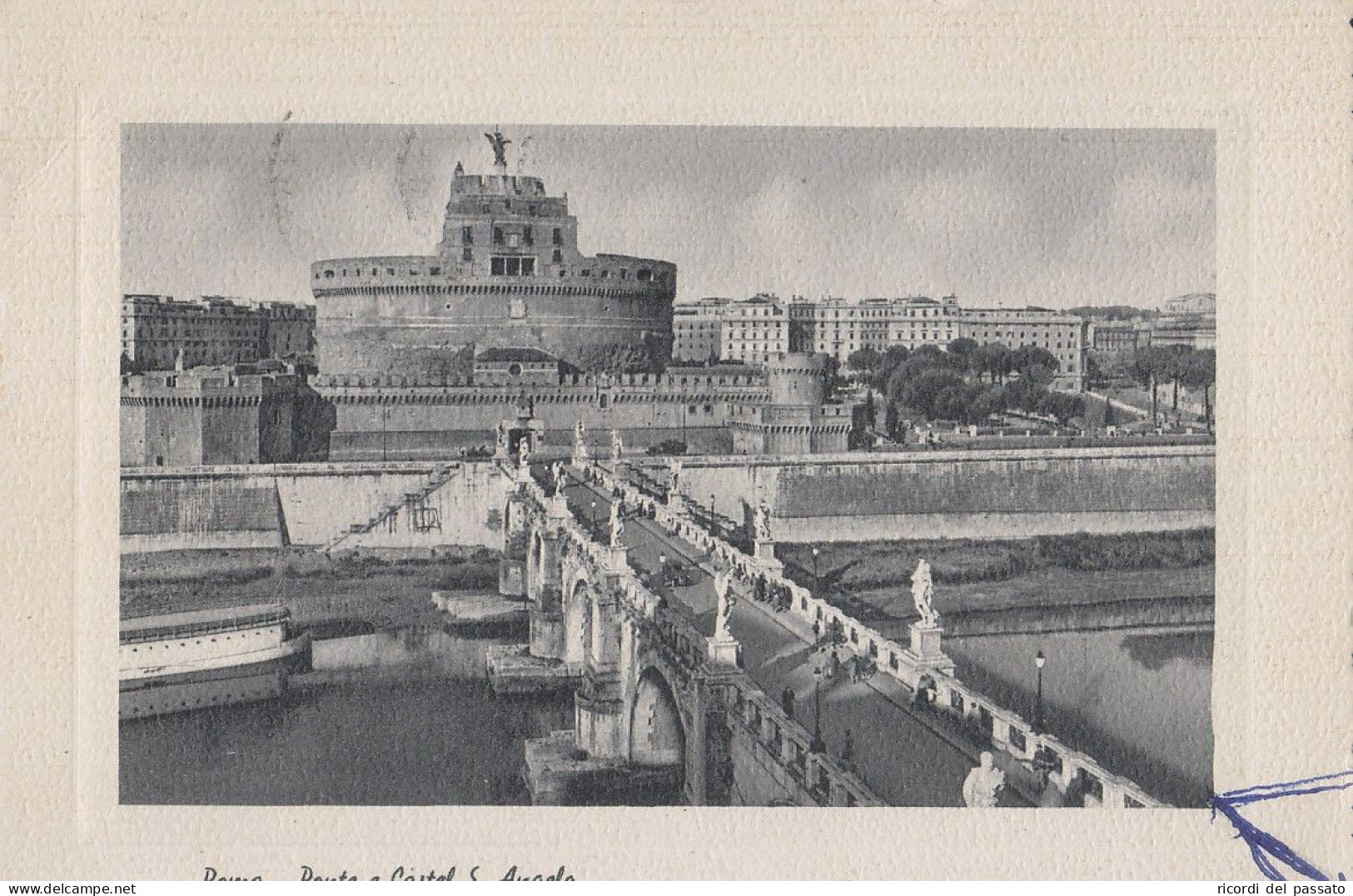 Cartolina Roma - Ponte E Castel S.angelo - Castel Sant'Angelo