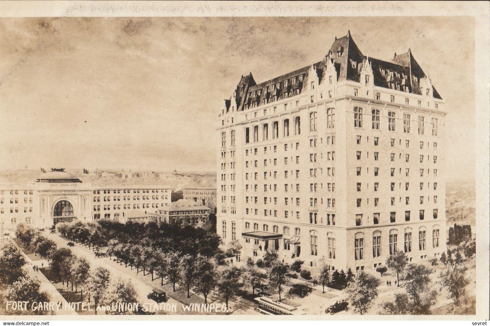 WINNIPEG   FORT GARRY HOTEL  And UNION STATION - Winnipeg