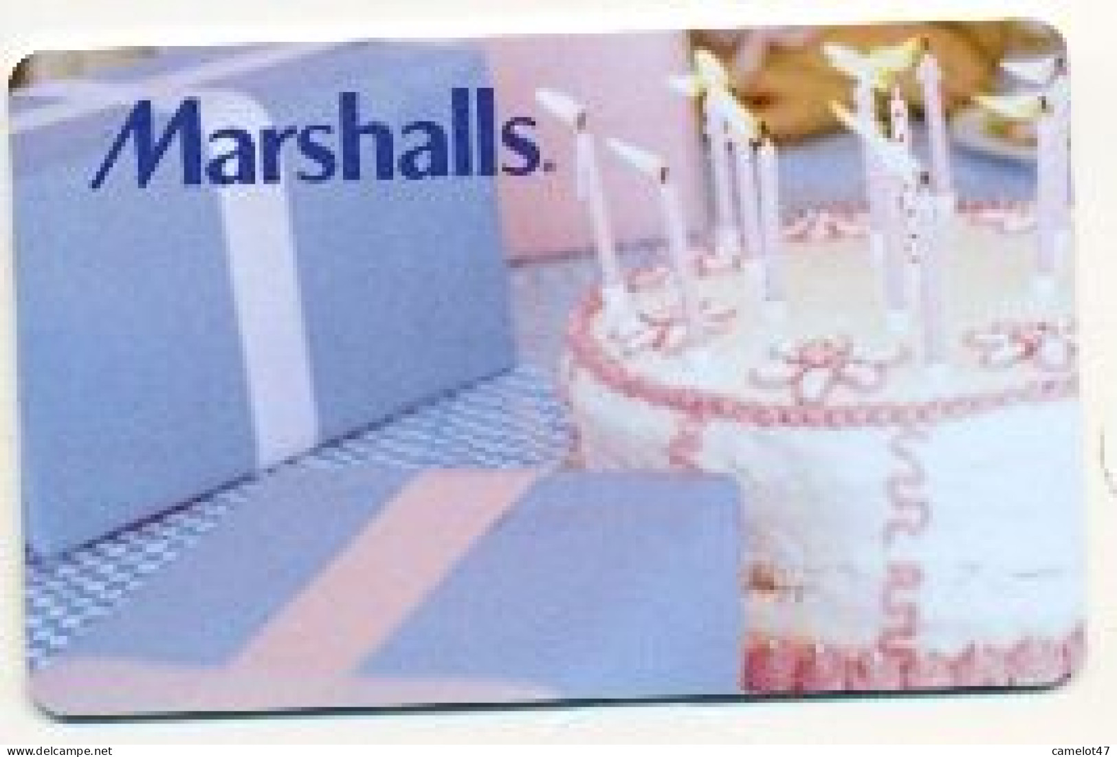 Marshalls, U.S.A., Carte Cadeau Pour Collection, Sans Valeur, # Marshalls-14 - Gift And Loyalty Cards