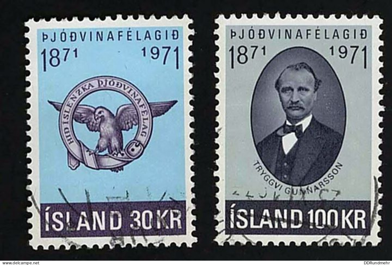 1971 Patriotic Society  Michel IS 455 - 456 Stamp Number IS 433 - 434 Yvert Et Tellier IS 408 - 409 Used - Gebraucht