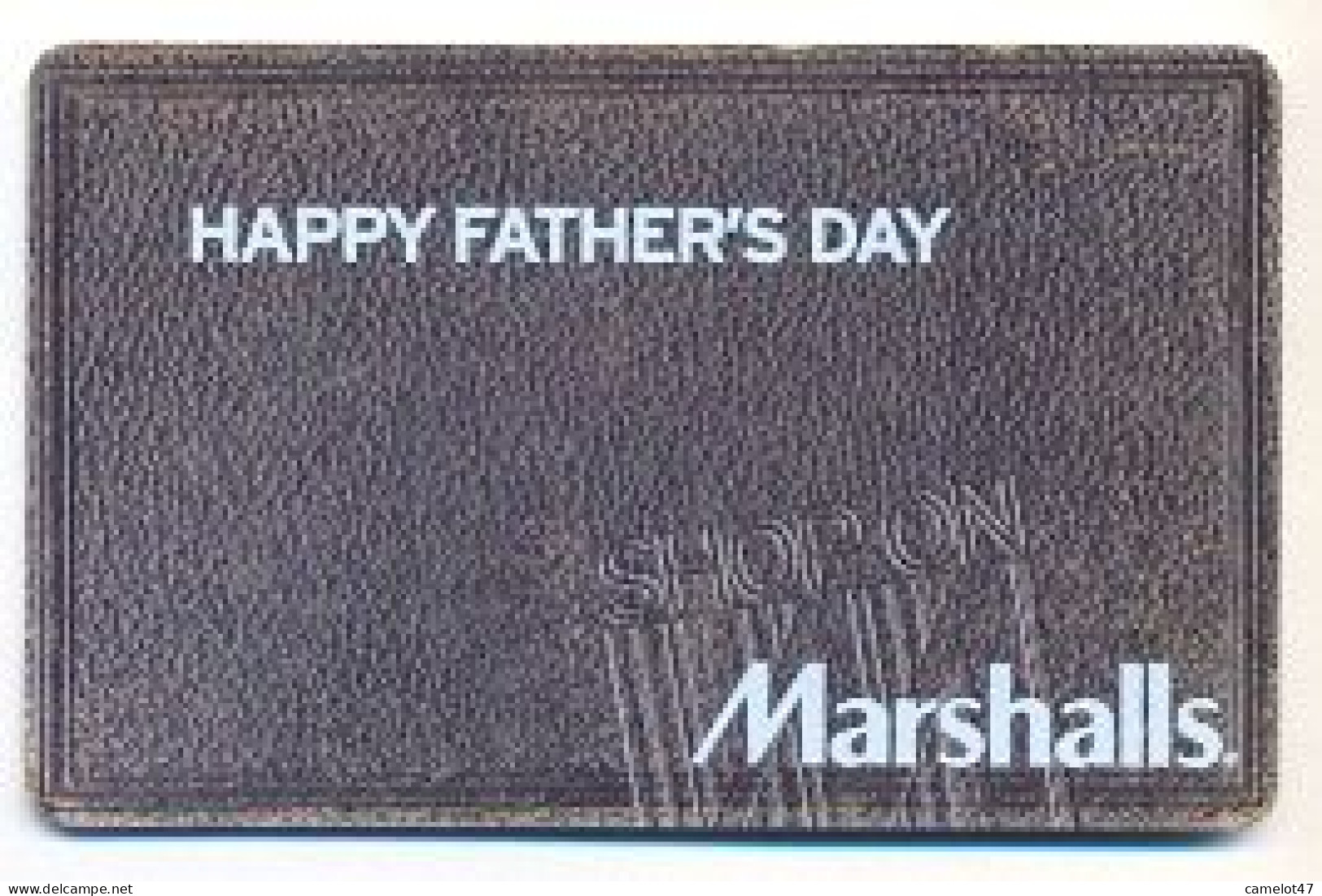 Marshalls, U.S.A., Carte Cadeau Pour Collection, Sans Valeur, # Marshalls-16 - Gift And Loyalty Cards