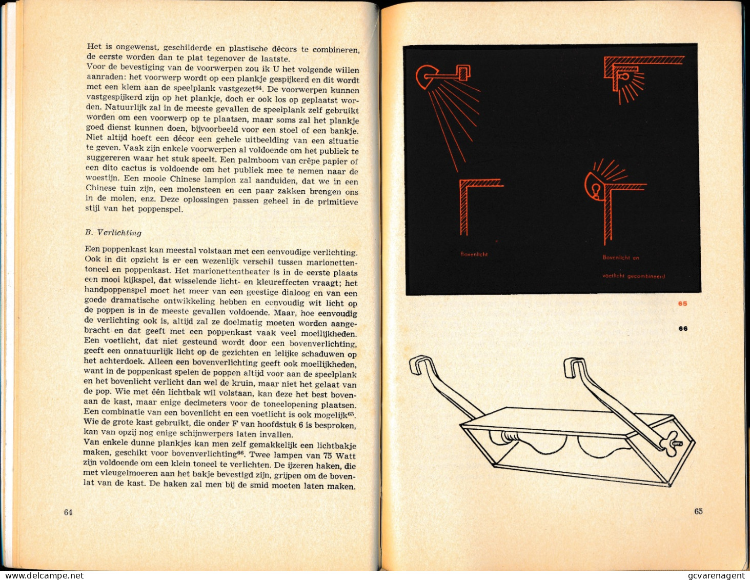 HANDBOEK VOOR DE POPPENSPELER  WIM MEILINK  74 BLZ    21.5 X 14 CM    GOEDE STAAT  ZIE SCANS