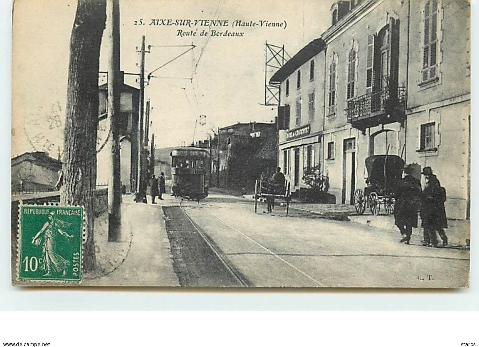 AIXE-SUR-VIENNE - Route De Bordeaux - Tramway - Aixe Sur Vienne