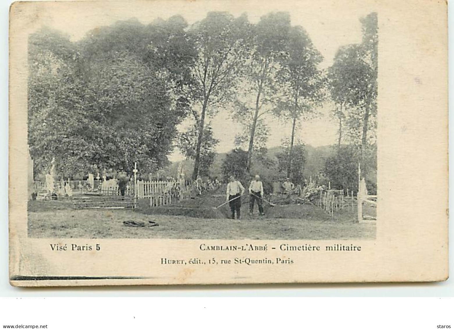 CAMBLAIN-L'ABBE - Cimetière Militaire - War Cemeteries