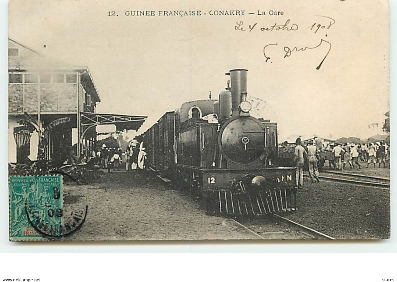 CONAKRY - La Gare - Guinée Française