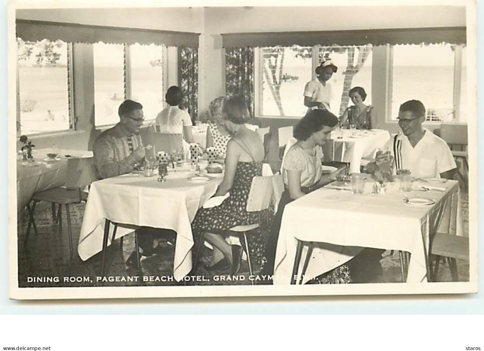 GRAND CAYMAN - Dining Room - Pageant Beach Hotel - Caimán (Islas)