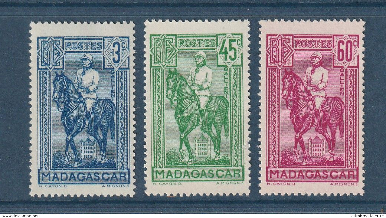 Madagascar - YT N° 214 à 216 ** - Neuf Sans Charnière - 1939 / 1940 - Neufs