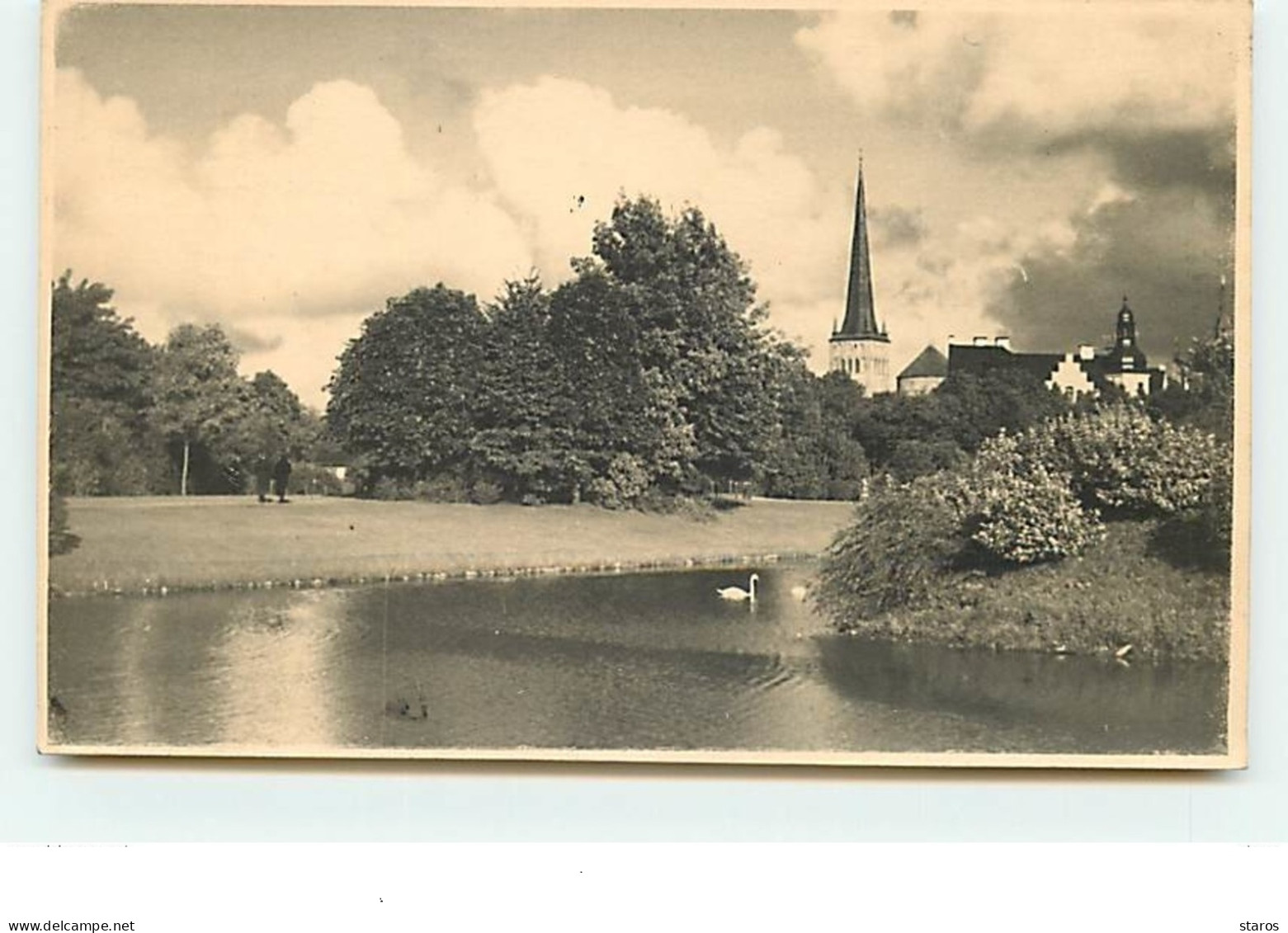 Carte Photo - ESTONIE - REVAL - Patkulanlagen - Estland