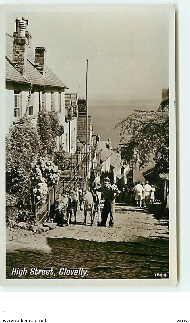 DEVON - High Street - Clovelly - Clovelly