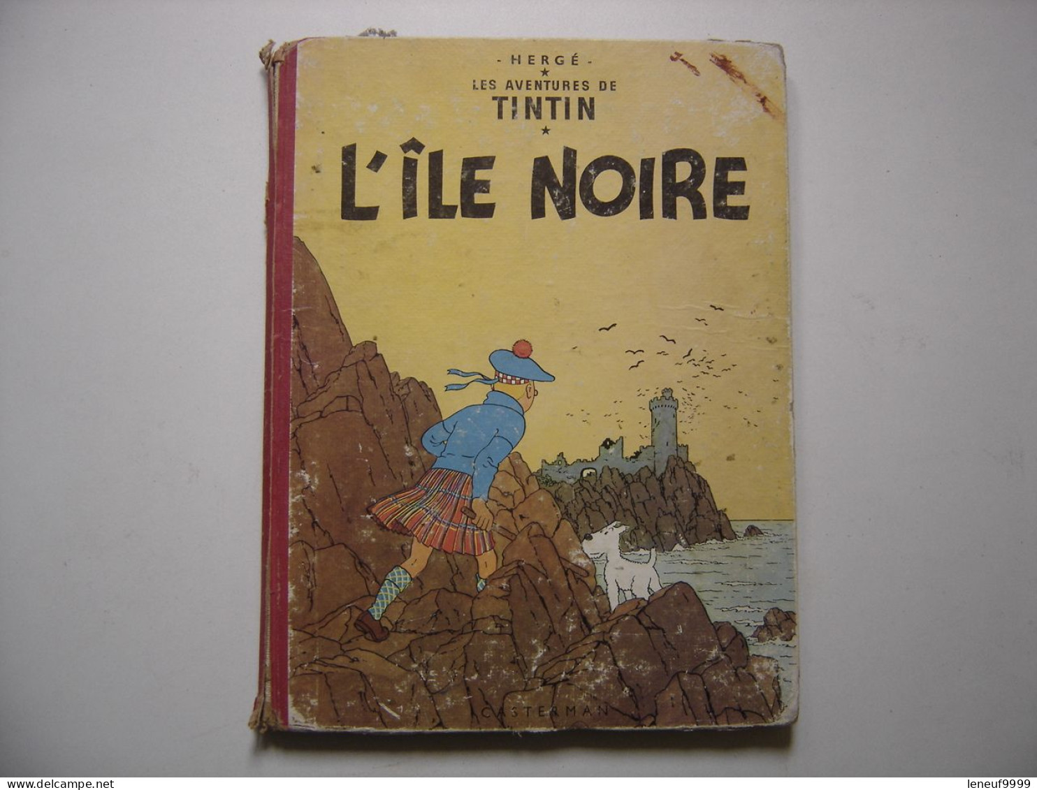 L'Ile Noire HERGE Les Aventures De Tintin 1958 Casterman - Tintin