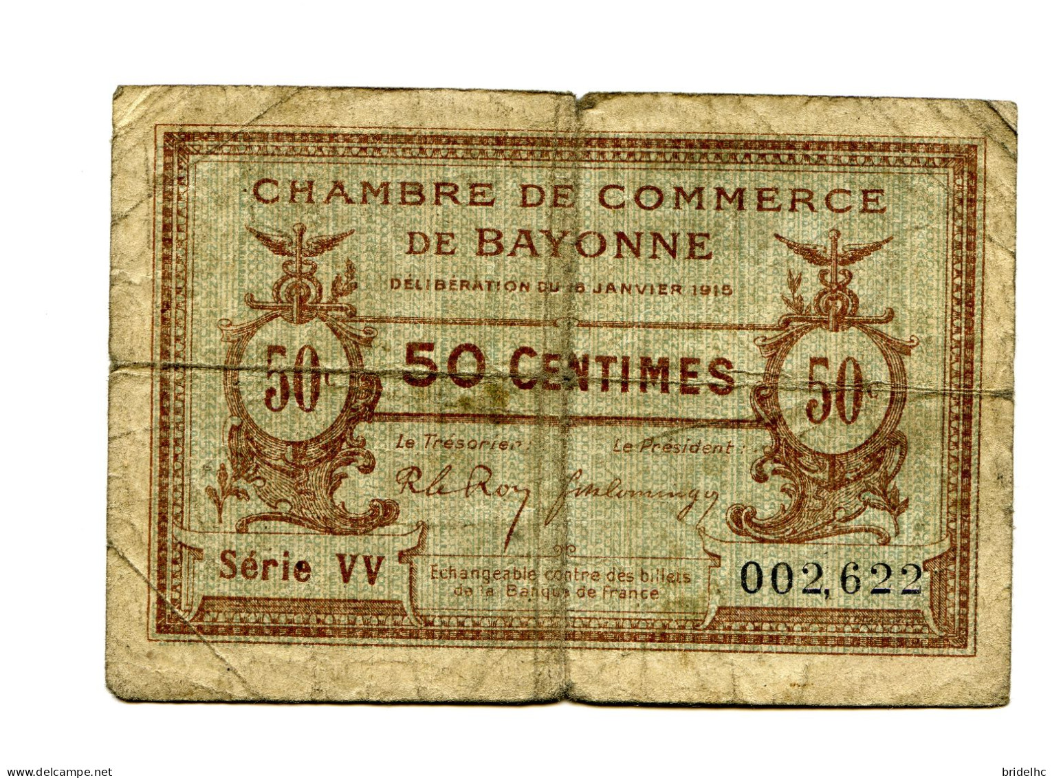 50 Centimes Chambre De Commerce Bayonne - Chambre De Commerce