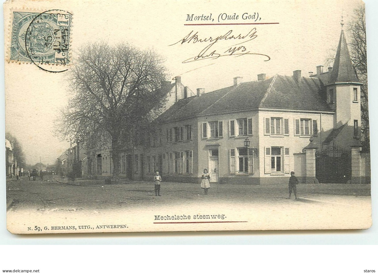 MORTSEL - Mechelsche Steenweg - Mortsel