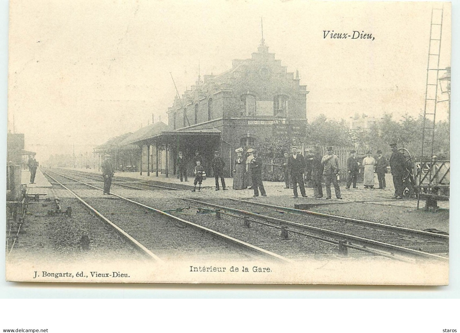 MORTSEL - Vieux Dieu - Intérieur De La Gare - Mortsel