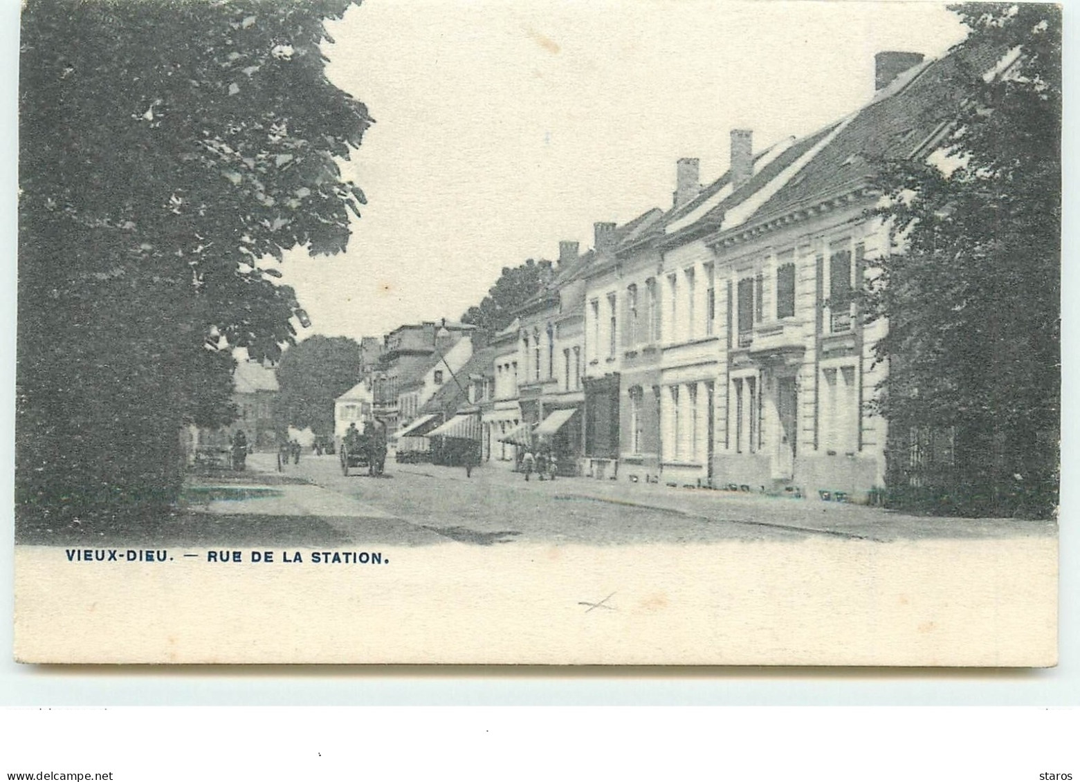 MORTSEL - Vieux Dieu - Rue De La Station - Mortsel