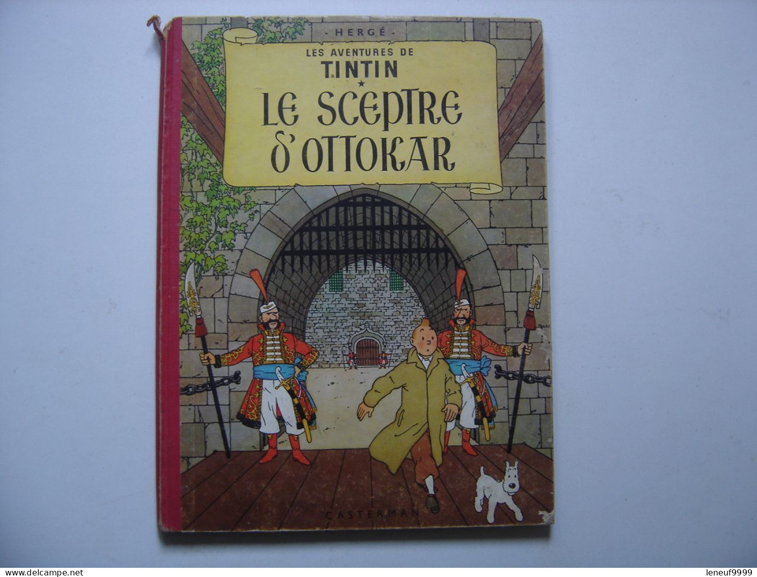 Le Sceptre D'Ottokar HERGE Les Aventures De Tintin 1958 Casterman - Tintin