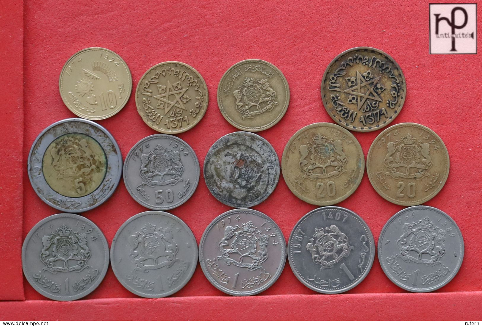 MOROCCO  - LOT - 14 COINS - 2 SCANS  - (Nº58261) - Lots & Kiloware - Coins