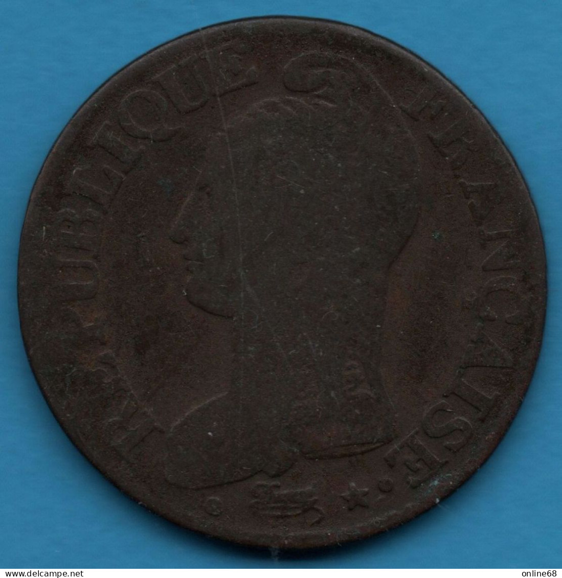 FRANCE 5 CENTIMES An 5 BB  Dupré - 1795-1799 Direktorium