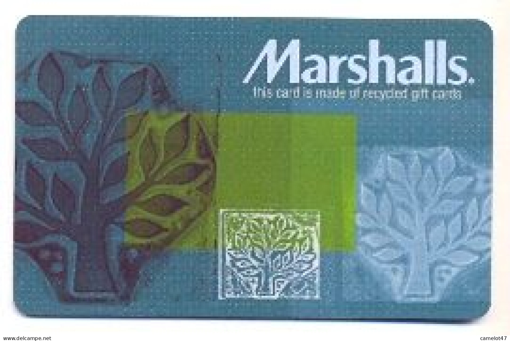 Marshalls, U.S.A., Carte Cadeau Pour Collection, Sans Valeur, # Marshalls-26 - Gift And Loyalty Cards