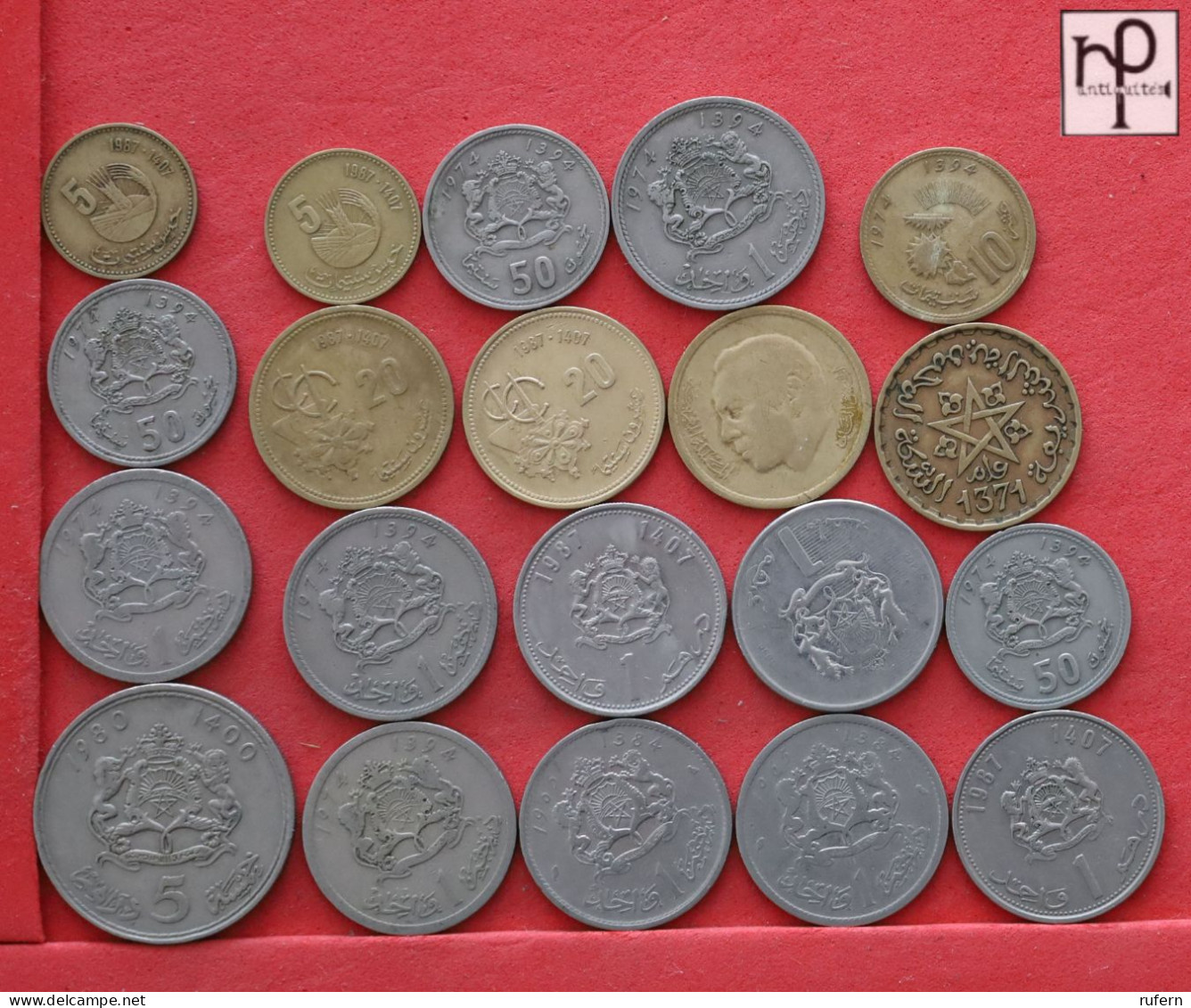 MOROCCO  - LOT - 20 COINS - 2 SCANS  - (Nº58269) - Lots & Kiloware - Coins