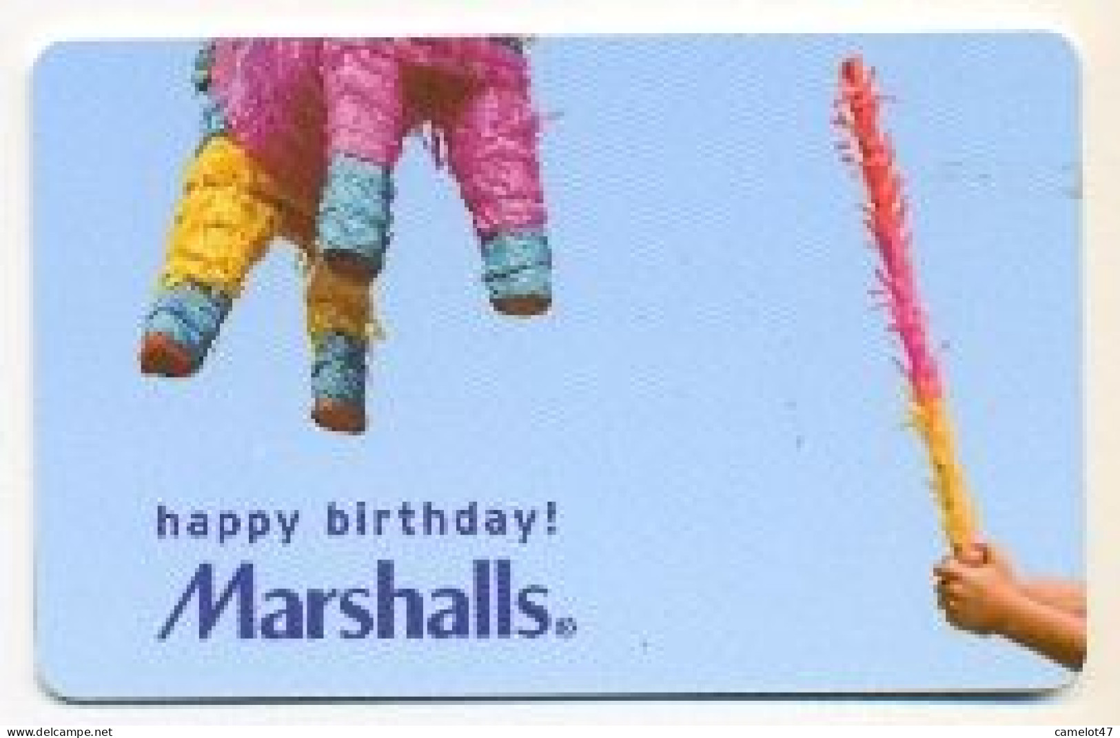 Marshalls, U.S.A., Carte Cadeau Pour Collection, Sans Valeur, # Marshalls-29 - Gift And Loyalty Cards