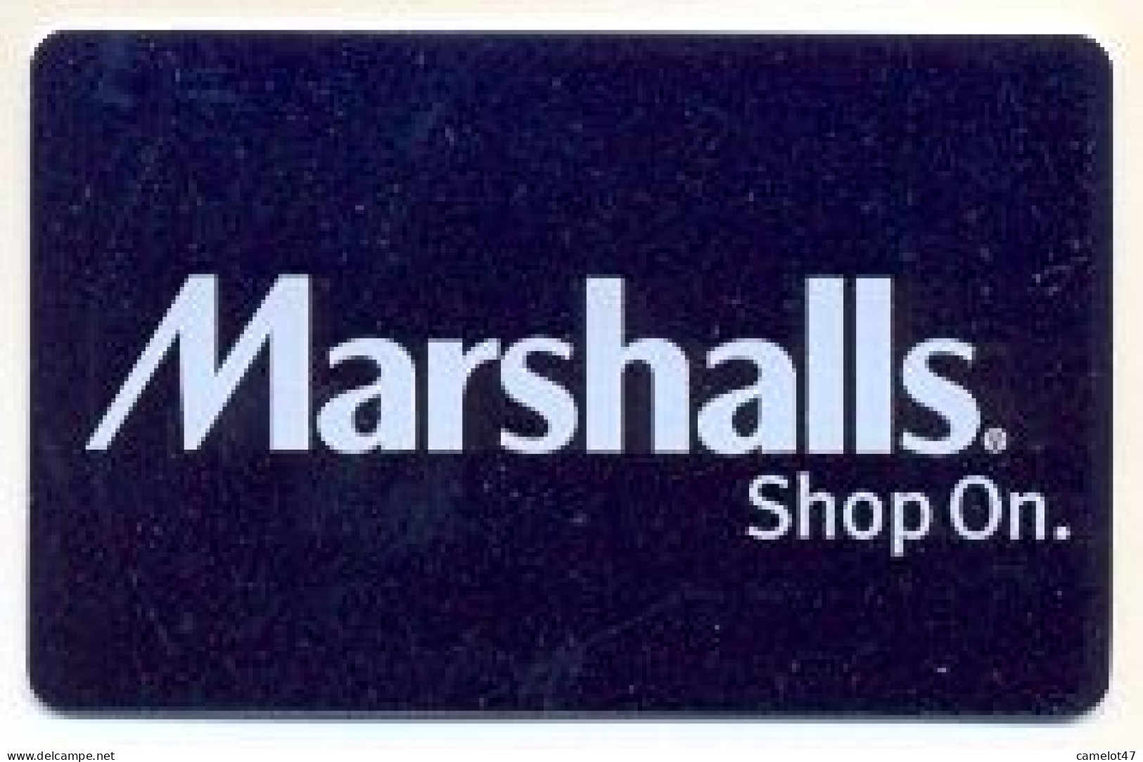 Marshalls, U.S.A., Carte Cadeau Pour Collection, Sans Valeur, # Marshalls-30 - Gift And Loyalty Cards
