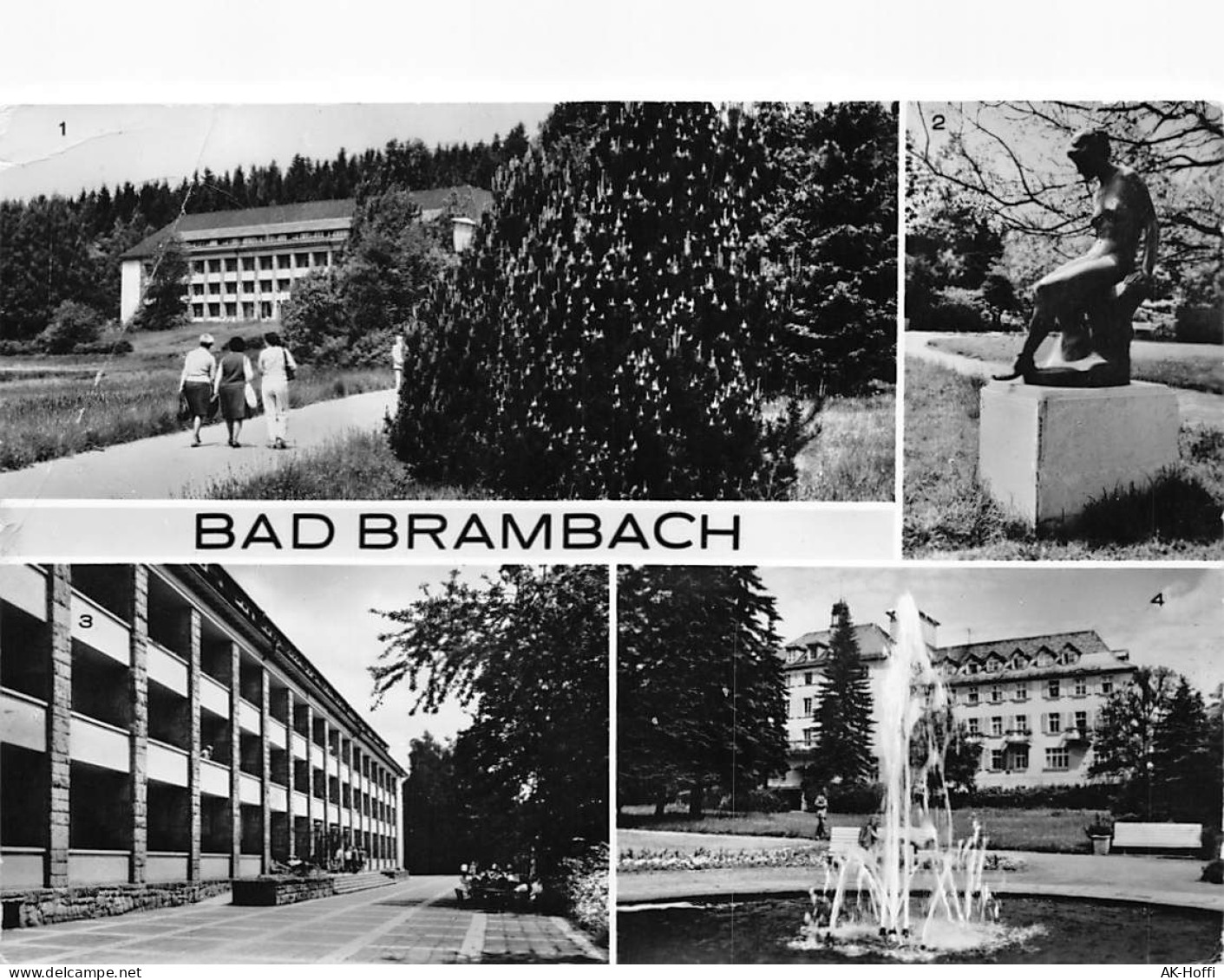 Bad Brambach - Nixe Im Kurpark, Julius-Fucik-Haus (976) - Bad Brambach