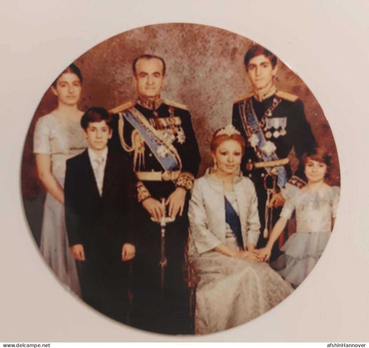 Iran Persian Pahlavi Dynasty Pictures  Magnet تصویر آهنربای خاندان پهلوی