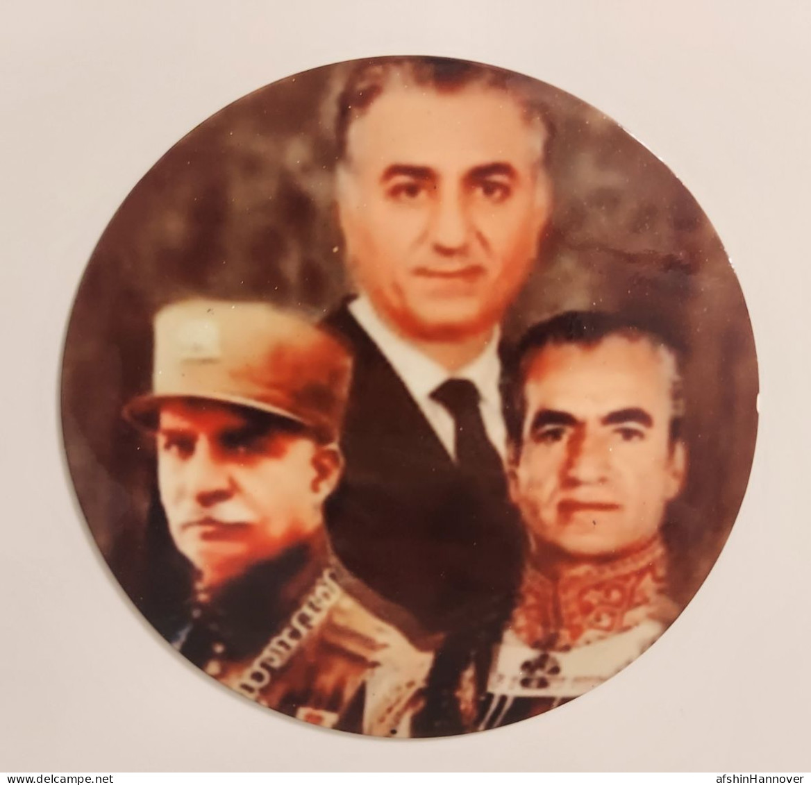 Iran Persian Pahlavi Dynasty Pictures  Magnet تصویر آهنربای خاندان پهلوی