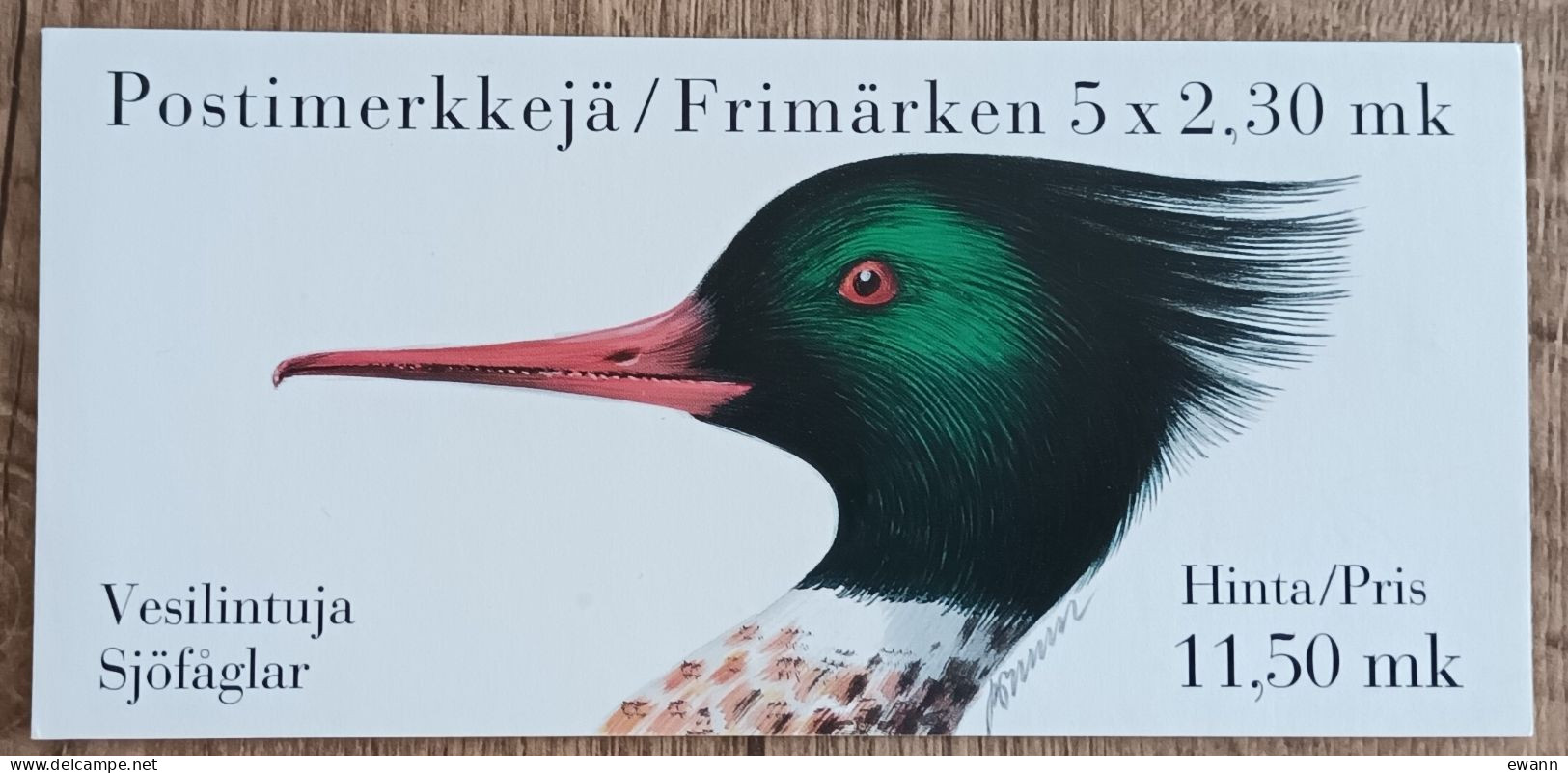 Finlande - Carnet YT N°C1189 - Oiseaux Aquatiques - 1993 - Neuf - Carnets