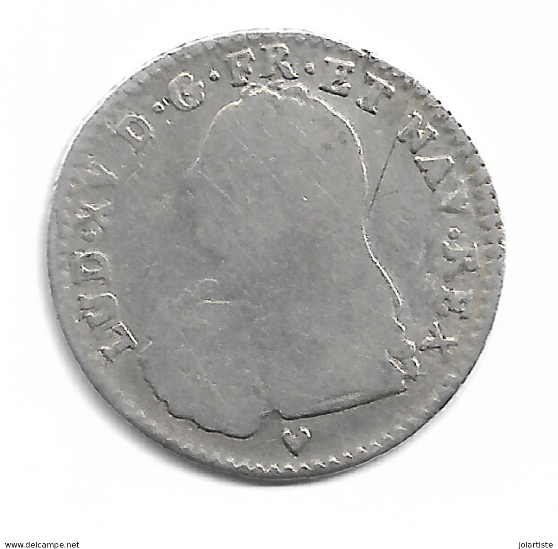 Louis Xv 1/10 Ecu Aux Lauriers 1727 BB Argent  Plat 5 N0167 - 1715-1774 Louis  XV The Well-Beloved