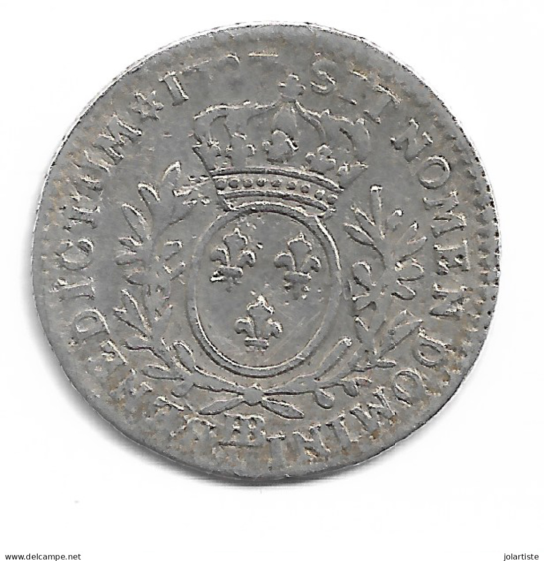 Louis Xv 1/10 Ecu Aux Lauriers 1727 BB Argent  Plat 5 N0167 - 1715-1774 Luis XV El Bien Amado