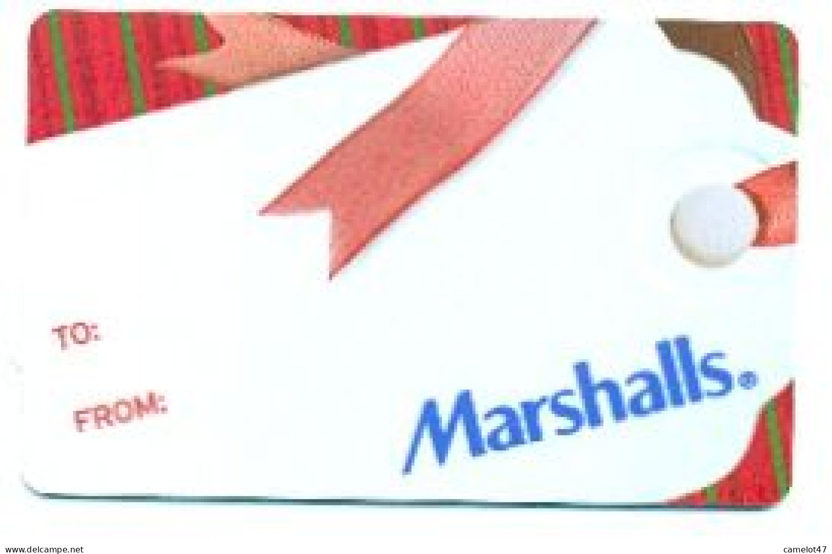 Marshalls, U.S.A., Carte Cadeau Pour Collection, Sans Valeur, # Marshalls-41 - Gift And Loyalty Cards