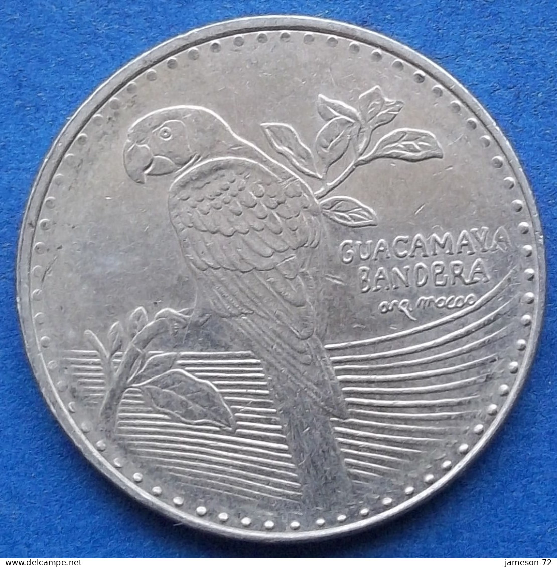 COLOMBIA - 200 Pesos 2021 "Scarlet Macaw" KM# 297 Republic - Edelweiss Coins - Colombie