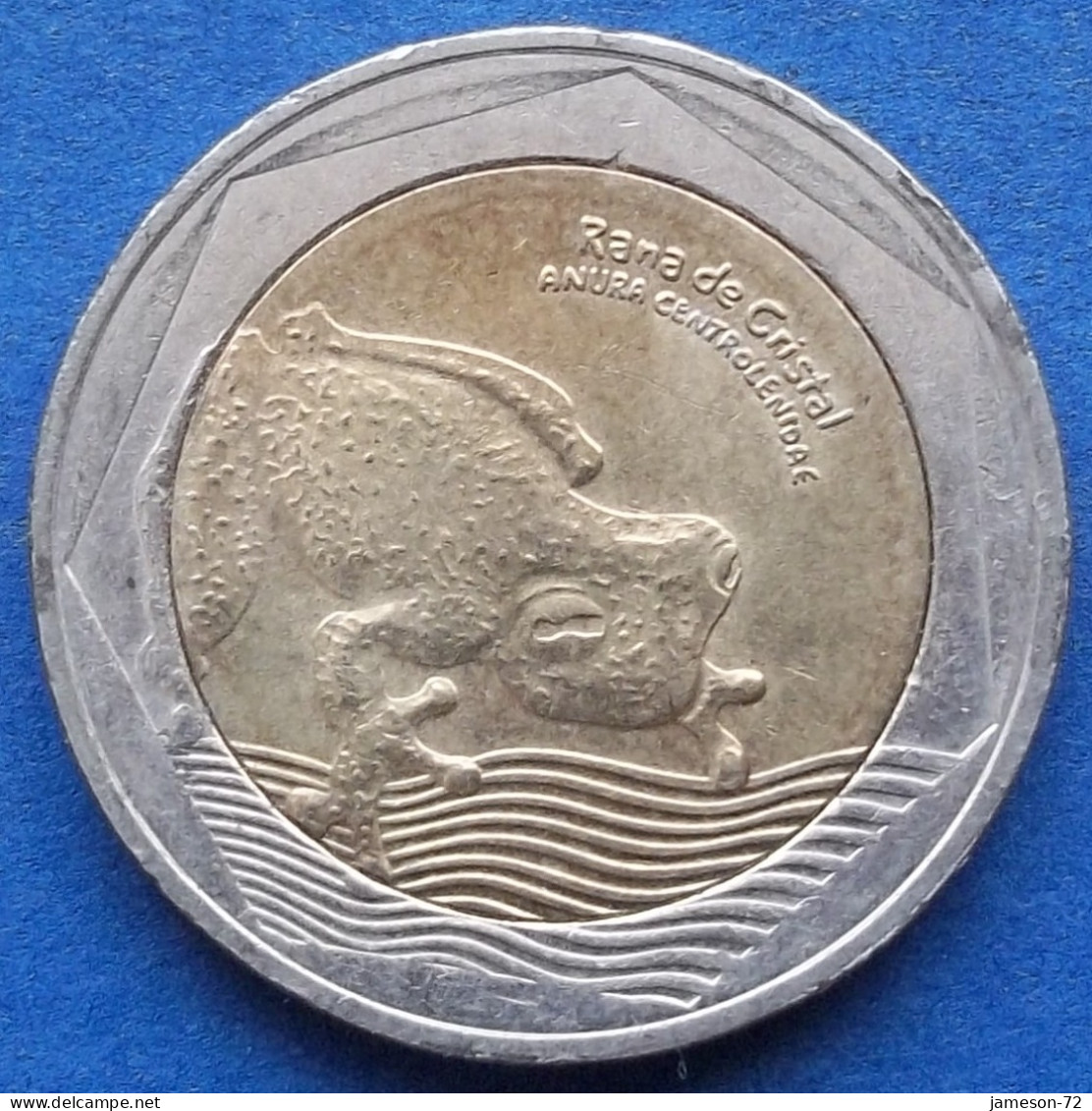 COLOMBIA - 500 Pesos 2021 "Glass Frog" KM# 298 Republic - Edelweiss Coins - Colombia