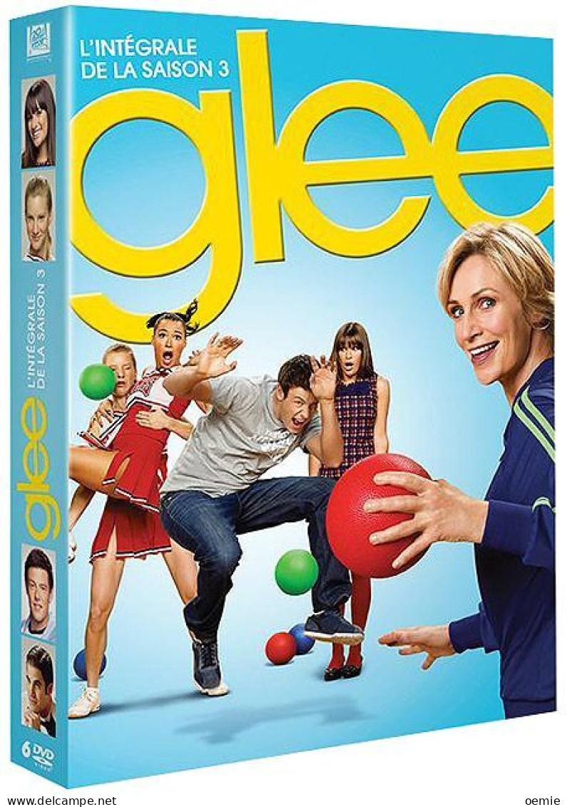 GLEE  L INTEGRALE DE LA  SAISON  3 -  ( 6 DVD  )      22 EPISODES DE 42 Mm ENVIRON - Comedy