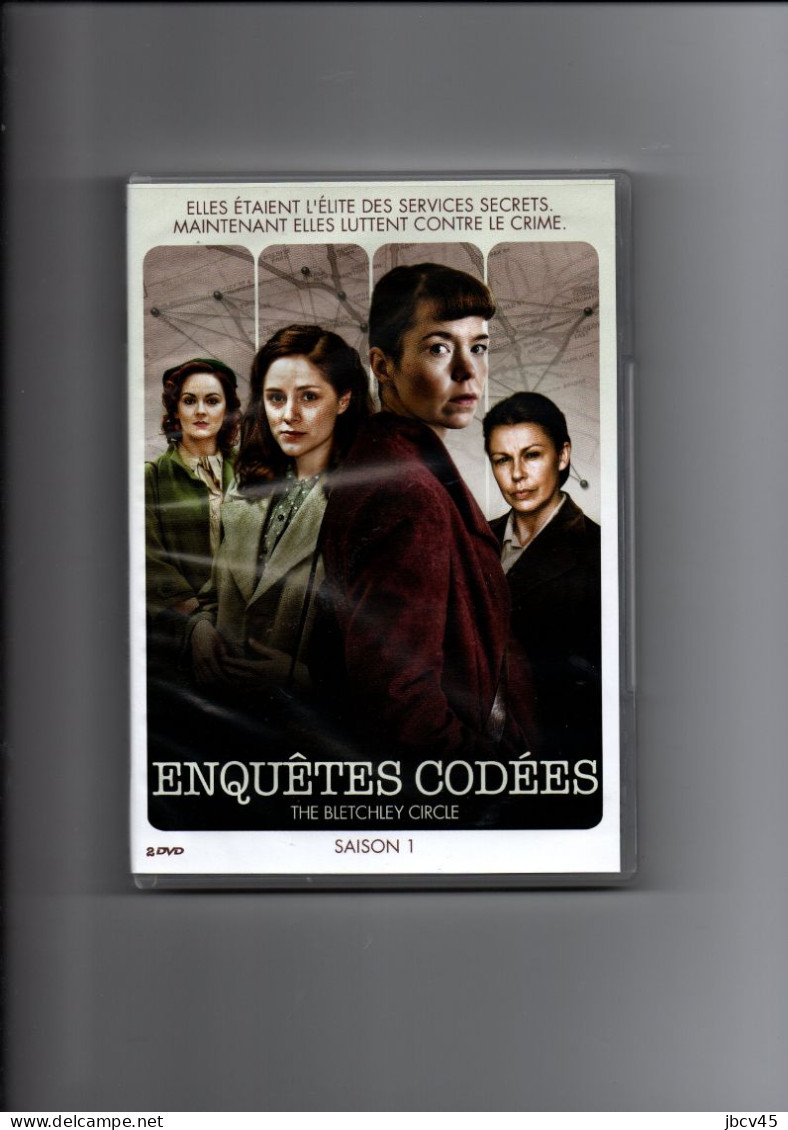 DOUBLE  DVD  Enquetes Codees  SAISON 1 - Politie & Thriller
