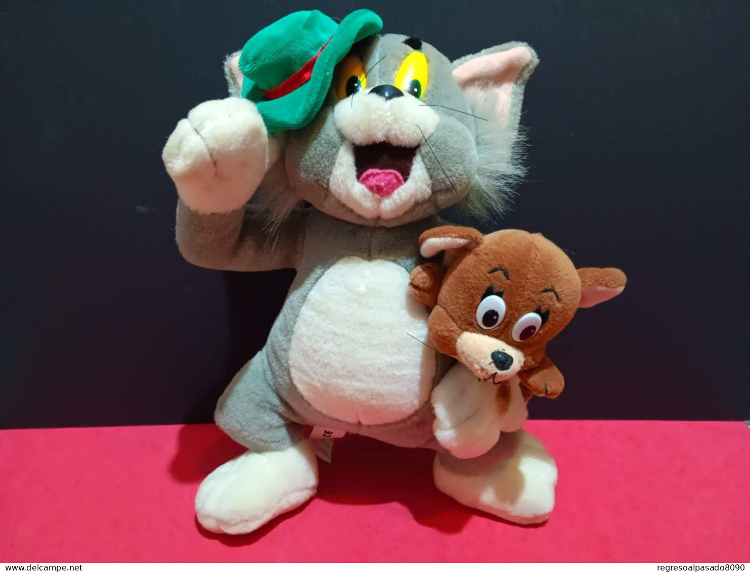 Bonito Peluche Gato Tom Y Raton Jerry Play By Play Año 1998 - Knuffels