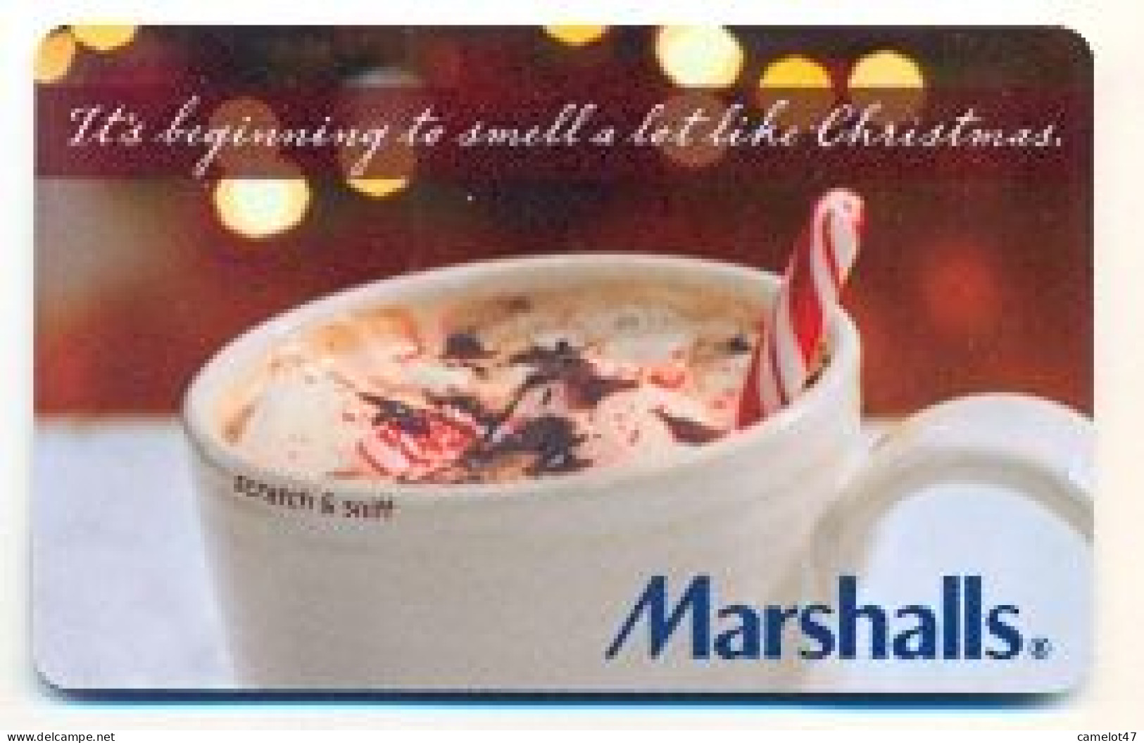 Marshalls, U.S.A., Carte Cadeau Pour Collection, Sans Valeur, # Marshalls-54 - Gift And Loyalty Cards