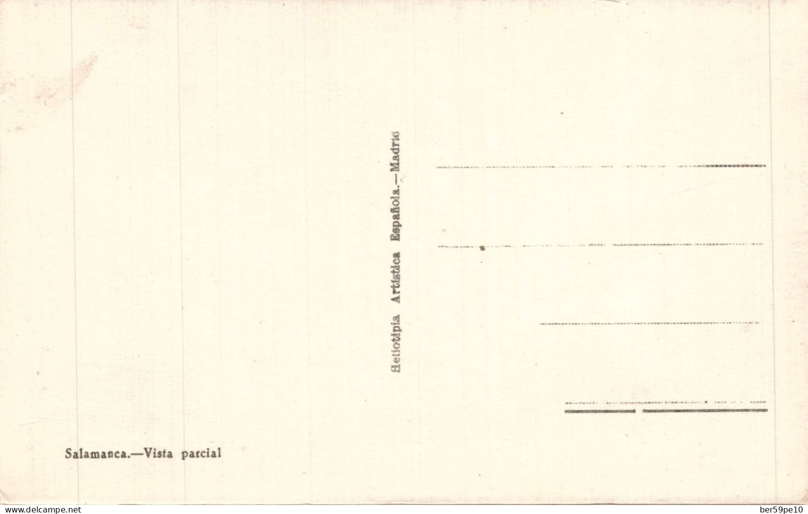 ESPAGNE SALAMANCA VISTA PARCIAL - Salamanca