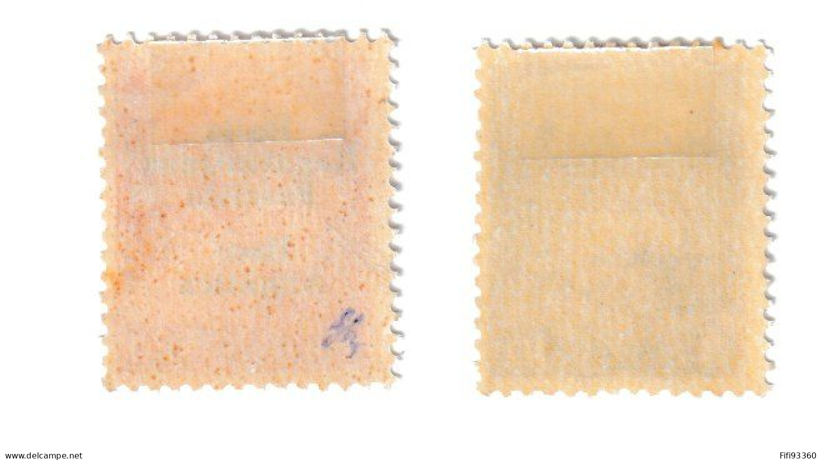 # Base Navale Italienne Atlantique De Bordeaux -1943-44 N° 1 Et 3 Neuf * Trace De Charnière Peu Visible ( Cf Scan ) - Guerre (timbres De)