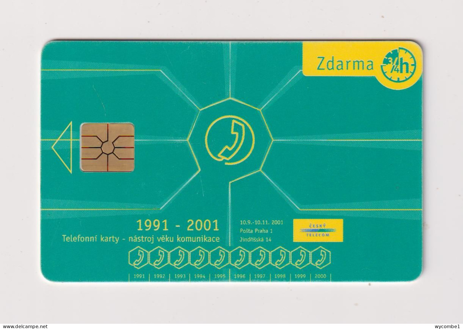 CZECH REPUBLIC - Zdarma Chip Phonecard - Tchéquie