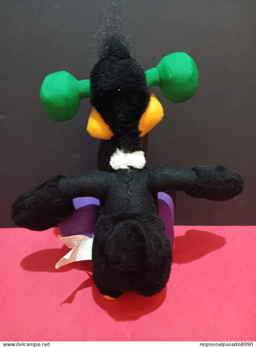 Antiguo Peluche Del Pato Lucas Frankenstein Serie Looney Tunes Warner Bros Años 90 - Peluches