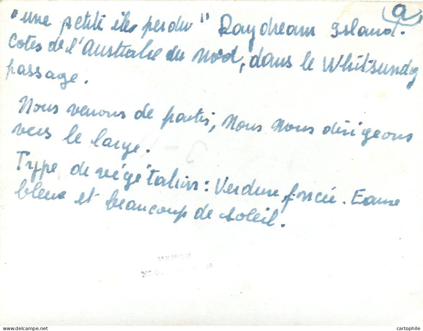 Australia - Lot de 10 photos de 1948 Barrière de Corail prise par Chollot Consulat Francais à Sydney NSW Bowen Peche