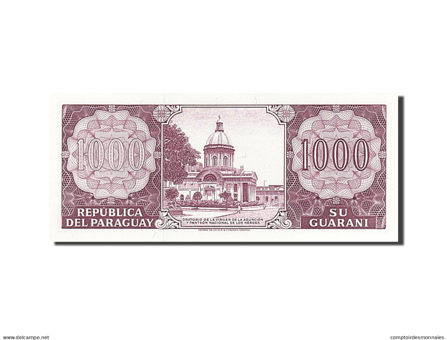 Billet, Paraguay, 1000 Guaranies, 1952, NEUF - Paraguay