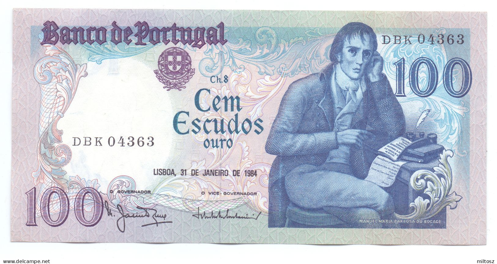 Portugal 100 Escudos 1984 - Portugal