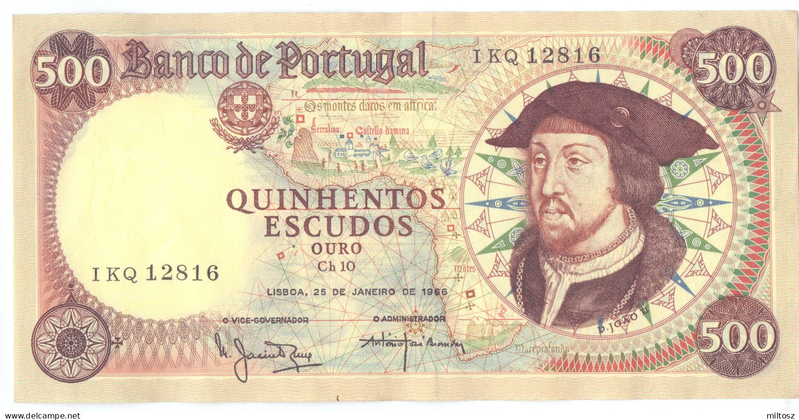 Portugal 500 Escudos 1966 - Portogallo