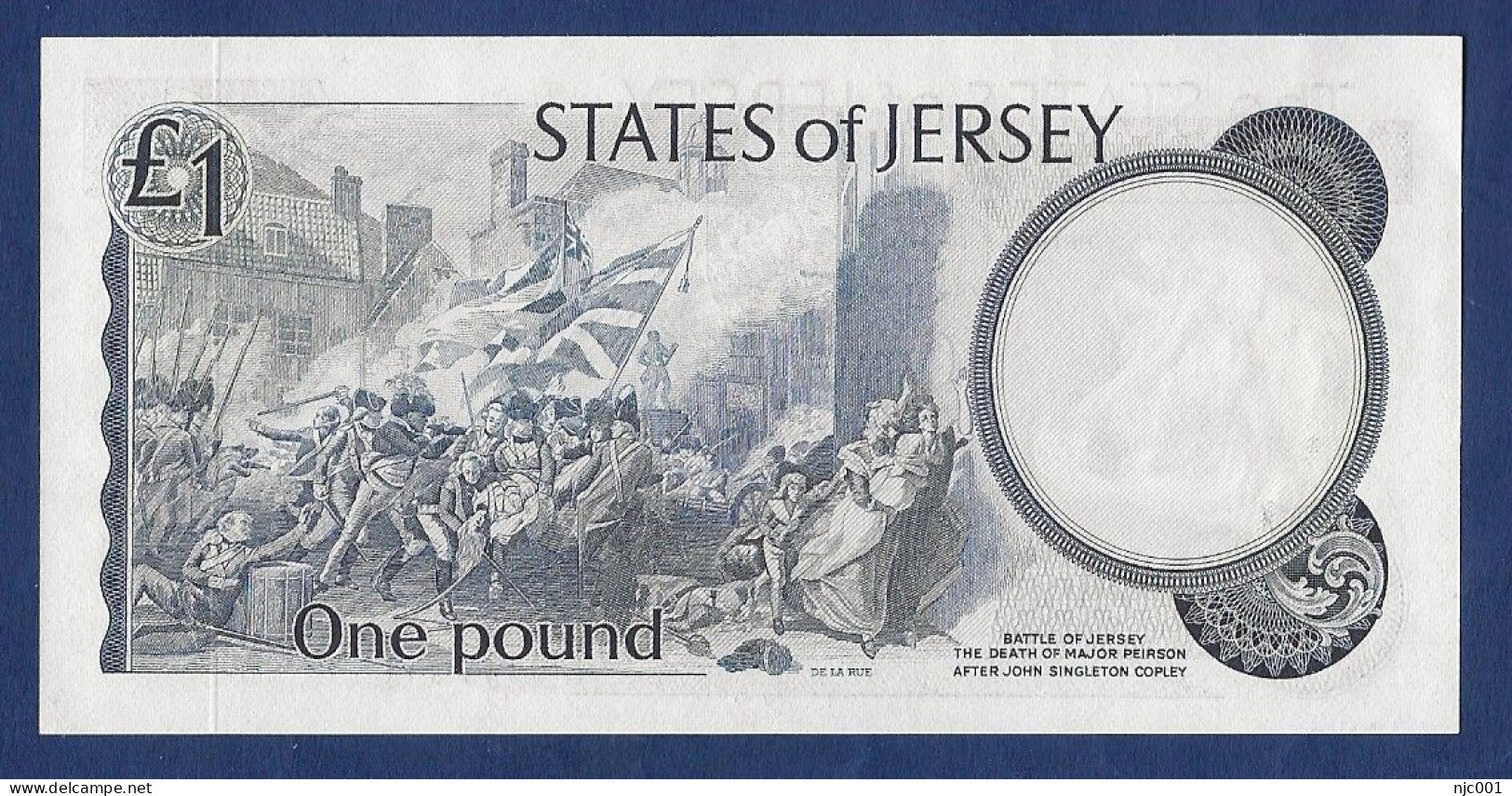 Jersey 1 Pound Banknote 1976 - Jersey