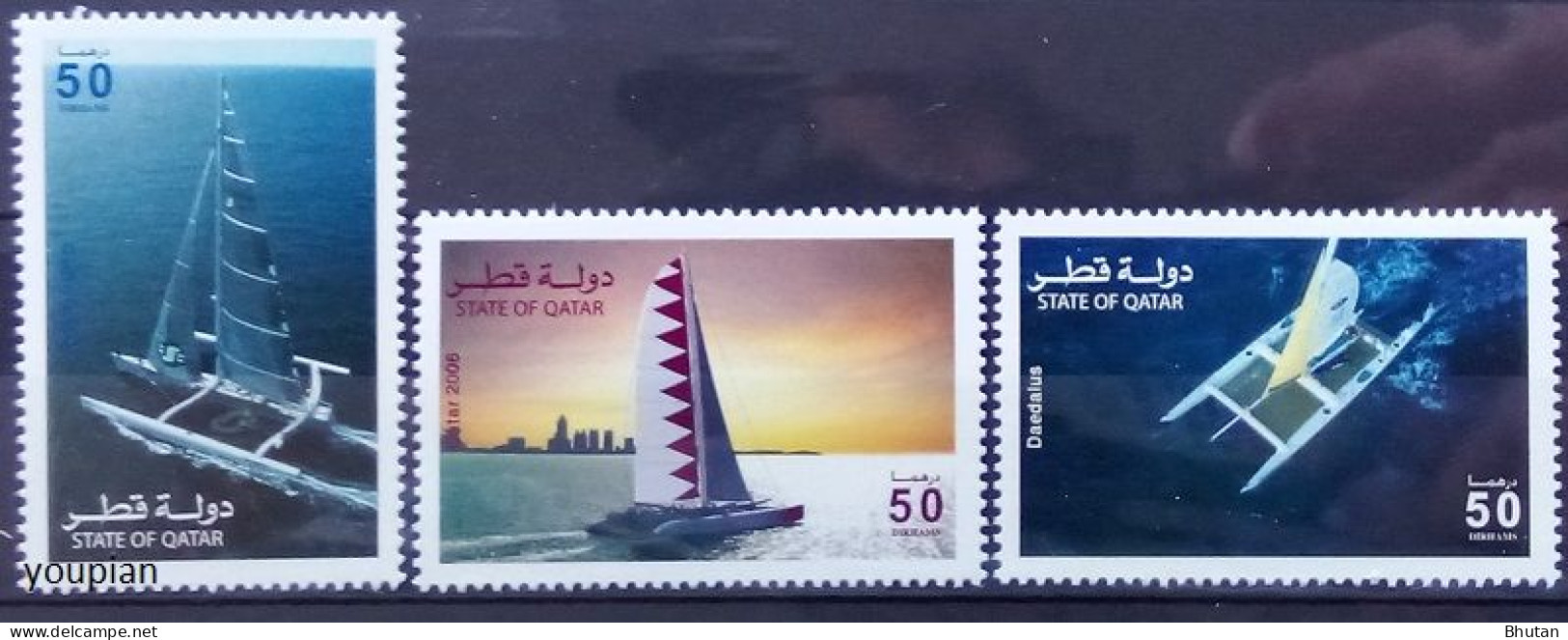 Qatar 2005, World Sail Race, MNH Stamps Set - Qatar