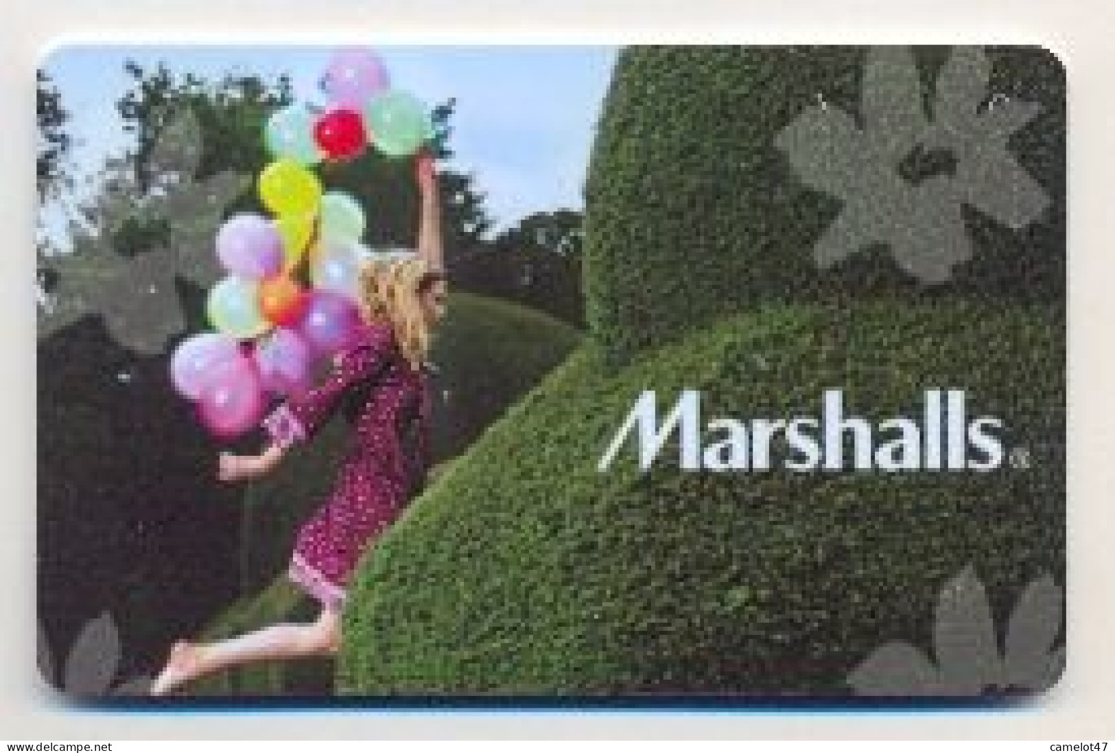 Marshalls, U.S.A., Carte Cadeau Pour Collection, Sans Valeur, # Marshalls-68 - Gift And Loyalty Cards
