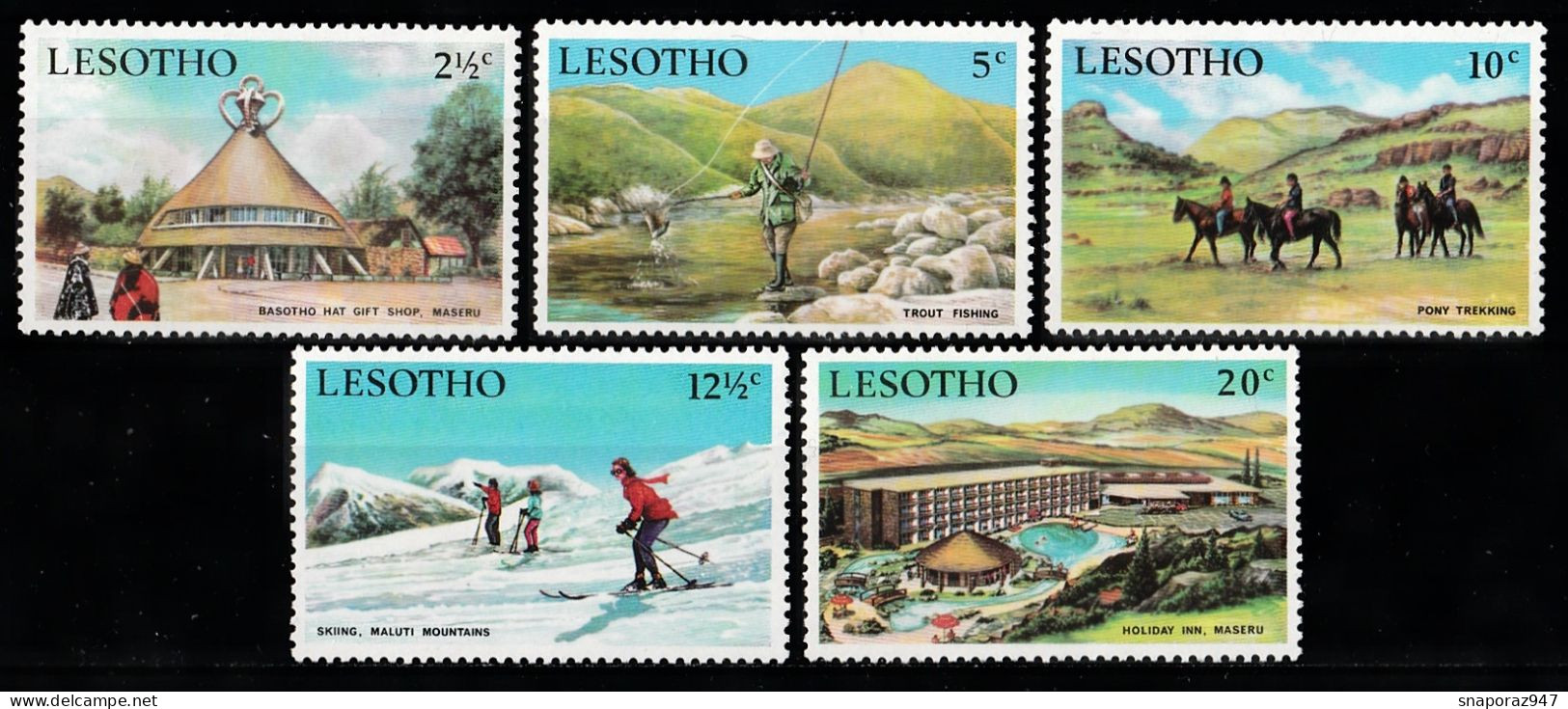 1974 Lesotho Tourism Set MNH** B415 - Other & Unclassified